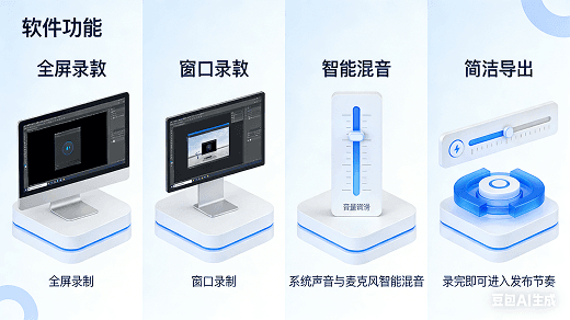 PiP Studio 桌面录制控制台